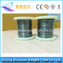 Platinum rhodium alloy wire thermocouple alloy